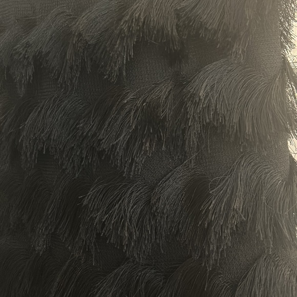 New with tags Zara fringe black mini skirt - Picture 2 of 4